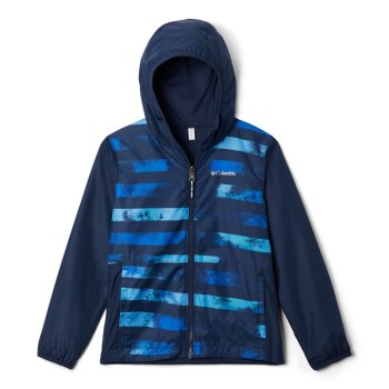 Columbia Jakne Za Dječake - Pixel Grabber Reversible Tamnoplave Prugice | KIRU-49516